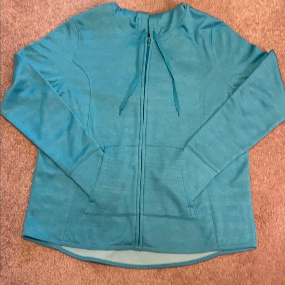 NEW LIGHTWEIGHT JACKET IN AQUA BLUE COLOR